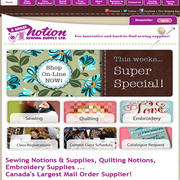 Great Notions Sewing